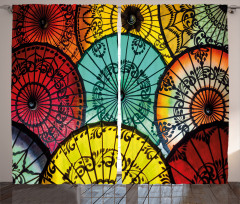 Umbrella Market Curtain