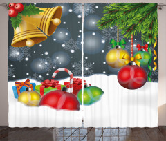 Vivid Noel Balls and Bell Curtain