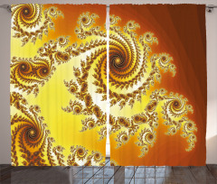 Spiral Infinity Curtain