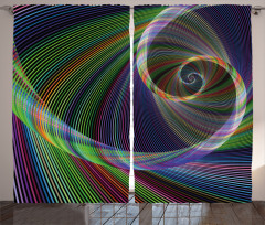 Spiral Motion Curtain
