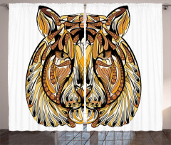 Lion Curtain