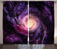 Cloudy Space Cosmos Curtain