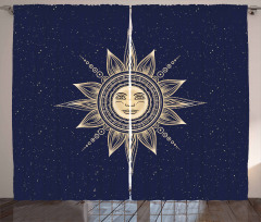 Occult Sun Myth Curtain