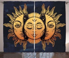 Mystic Moon Sun Curtain