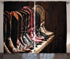 Cowgirl Rodeo Curtain