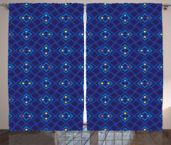 Geometric Mosaics Curtain