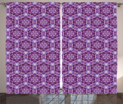 Fractal Primitive Mosaic Curtain