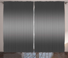 Grey Smoke Fume Design Curtain
