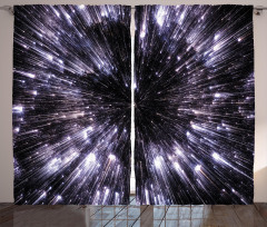 Universe Space Travel Curtain