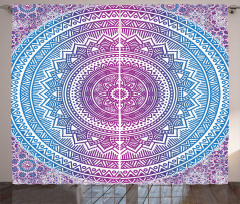 Mandala Pattern Curtain