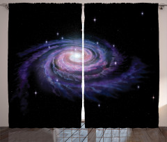 Celestial Galaxy Dust Curtain