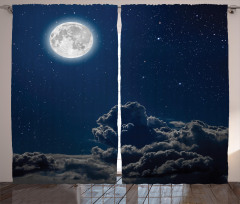 Moon and Stars Curtain
