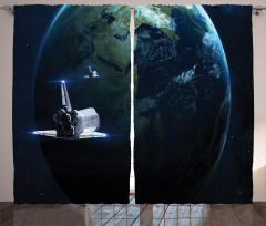Spaceship Earth Fiction Curtain