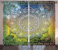 Mandala Boho Curtain