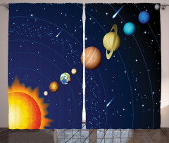 Solar System with Sun Curtain