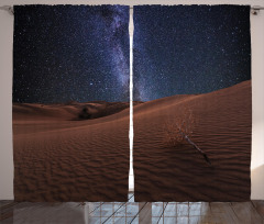 Desert Lunar Life on Mars Curtain
