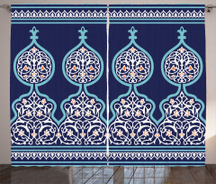 Mystic Oriental Design Curtain