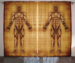 Human Body Style Curtain