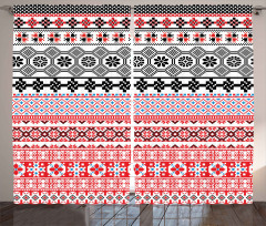 Aztec Pattern Curtain