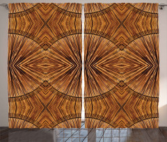 Eastern Bamboo Pattern Curtain