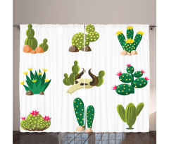 Mexican South Desert Curtain
