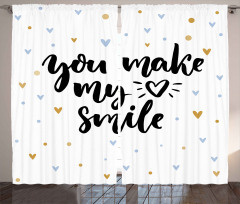 You Make My Heart Smile Curtain