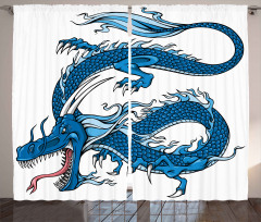 Dragon Myth Creature Curtain