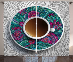 Coffee and Herbal Tea Curtain