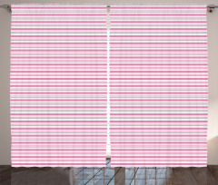 Modern Striped Art Curtain