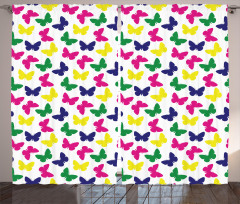 Romantic Butterfly Kids Curtain