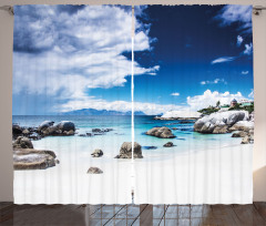 Digital Rocks and Ocean Curtain