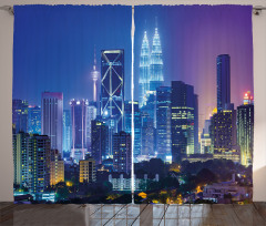 Cityscape Kuala Curtain