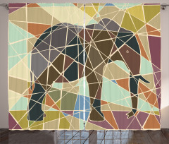 Mosaic Animal Curtain