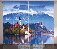 Bled Slovenia Lake Curtain