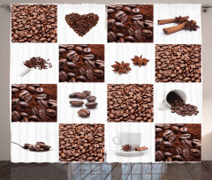 Roasted Coffee Beans Curtain
