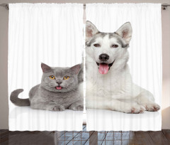 Animals Pets Dogs Digital Curtain