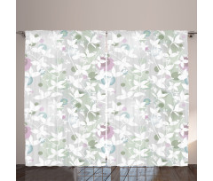 Vintage Seamless Pattern Curtain