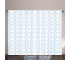 Vertical Spring Flowers Curtain