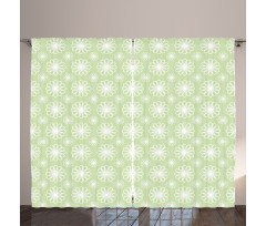 Symmetrical Geometric Curtain