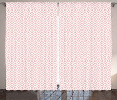 Squares Polka Dots Curtain