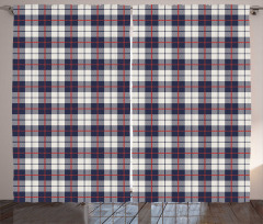 Square Geometric Shape Curtain