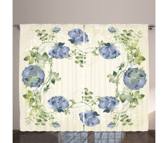 Vintage Roses Framework Curtain