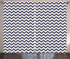 Geometric Retro Funky Curtain