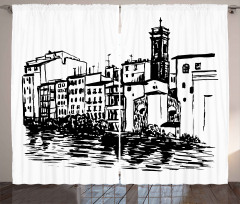 Venice City Historical Curtain