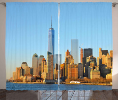 New York City Skyline Curtain
