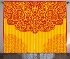 Retro Traditional Design Curtain
