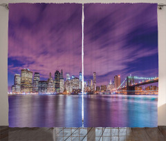 New York City Landmarks Curtain