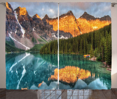 Moraine Lake Canadian Curtain