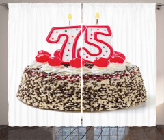 Cake 75 Curtain