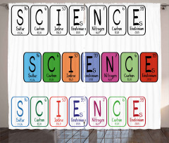 Science Letters Curtain